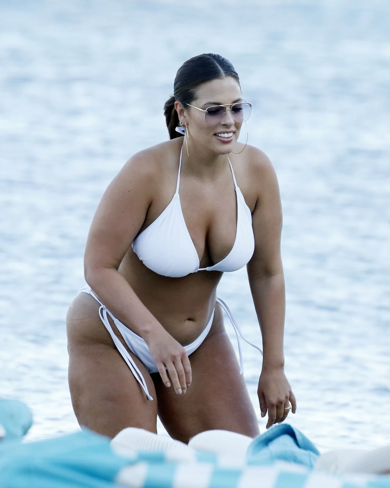 Ashley Graham na wakacjach