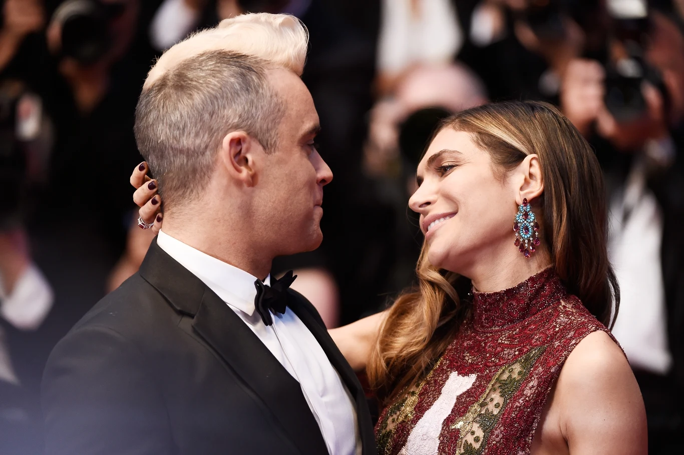 Robbie Williams i Ayda Field