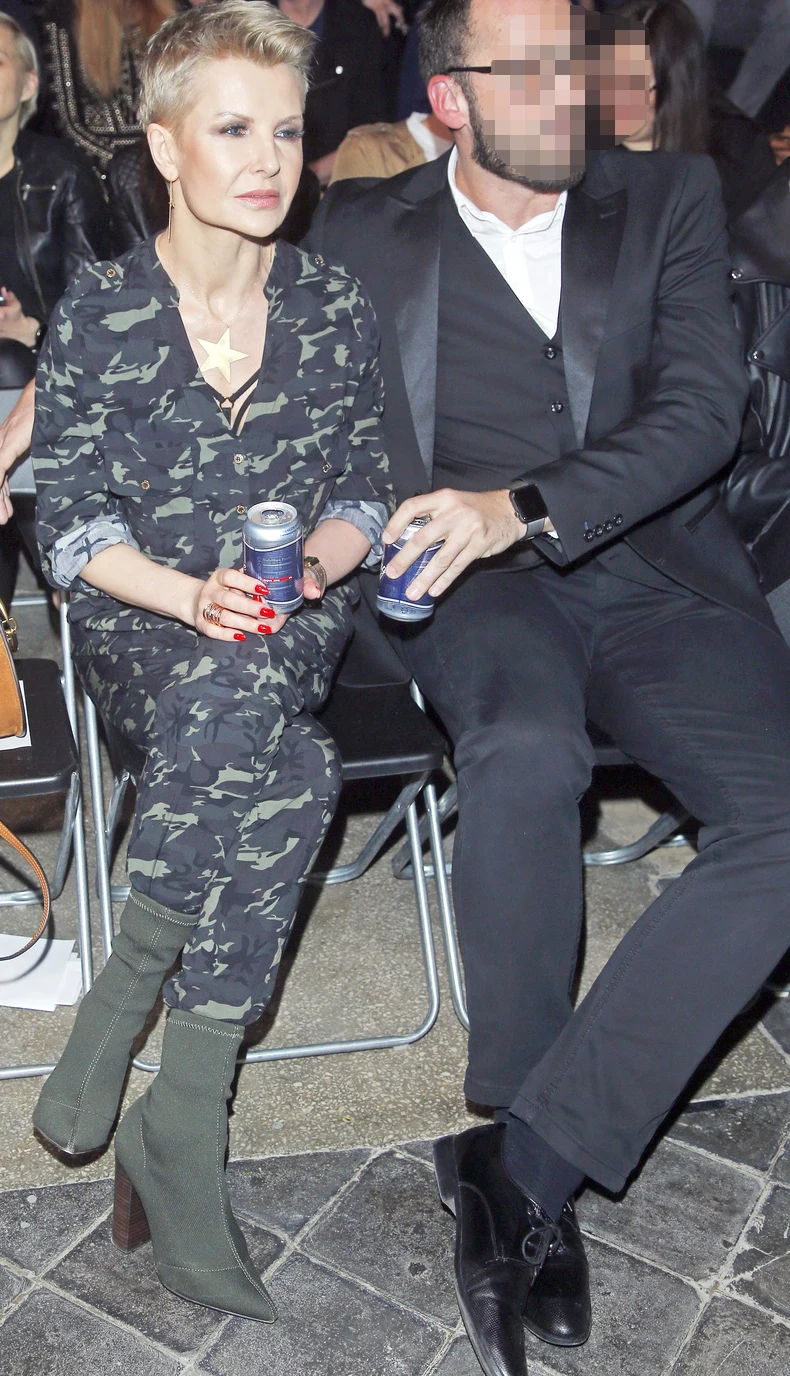 Joanna Racewicz z przyjacielem Joanna Racewicz z przyjacielem