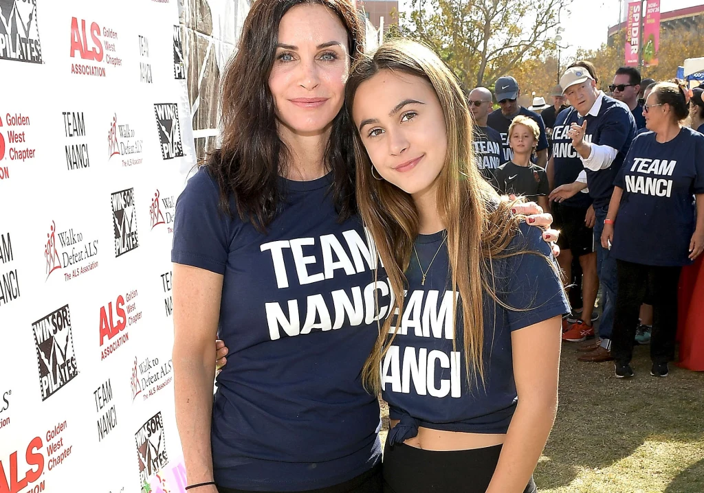 Courteney Cox z córką