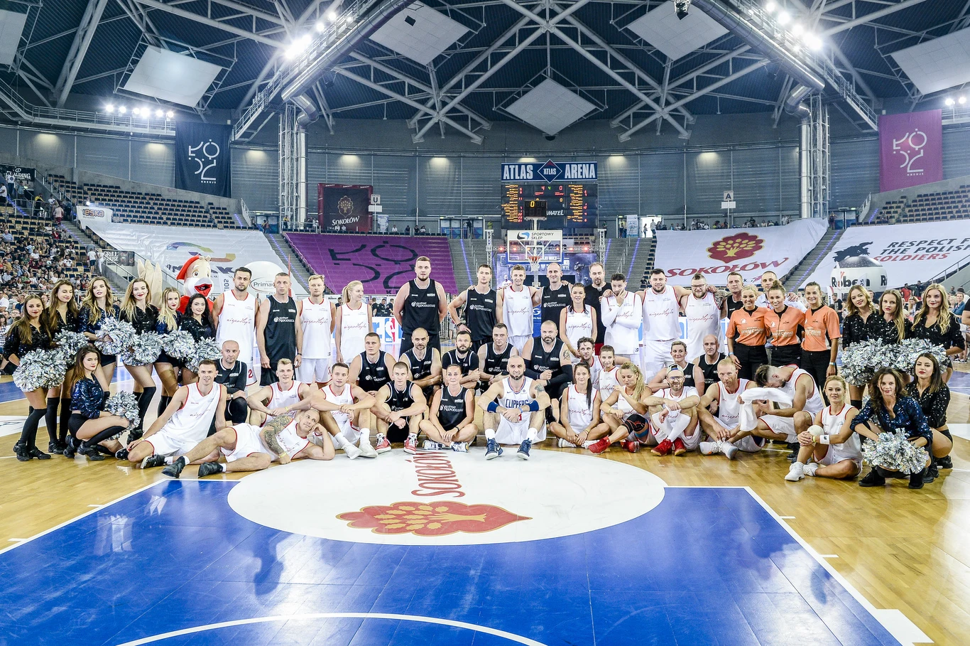 Wielki Mecz Gortat Team vs. Wojsko Polskie Wielki Mecz Gortat Team vs. Wojsko Polskie