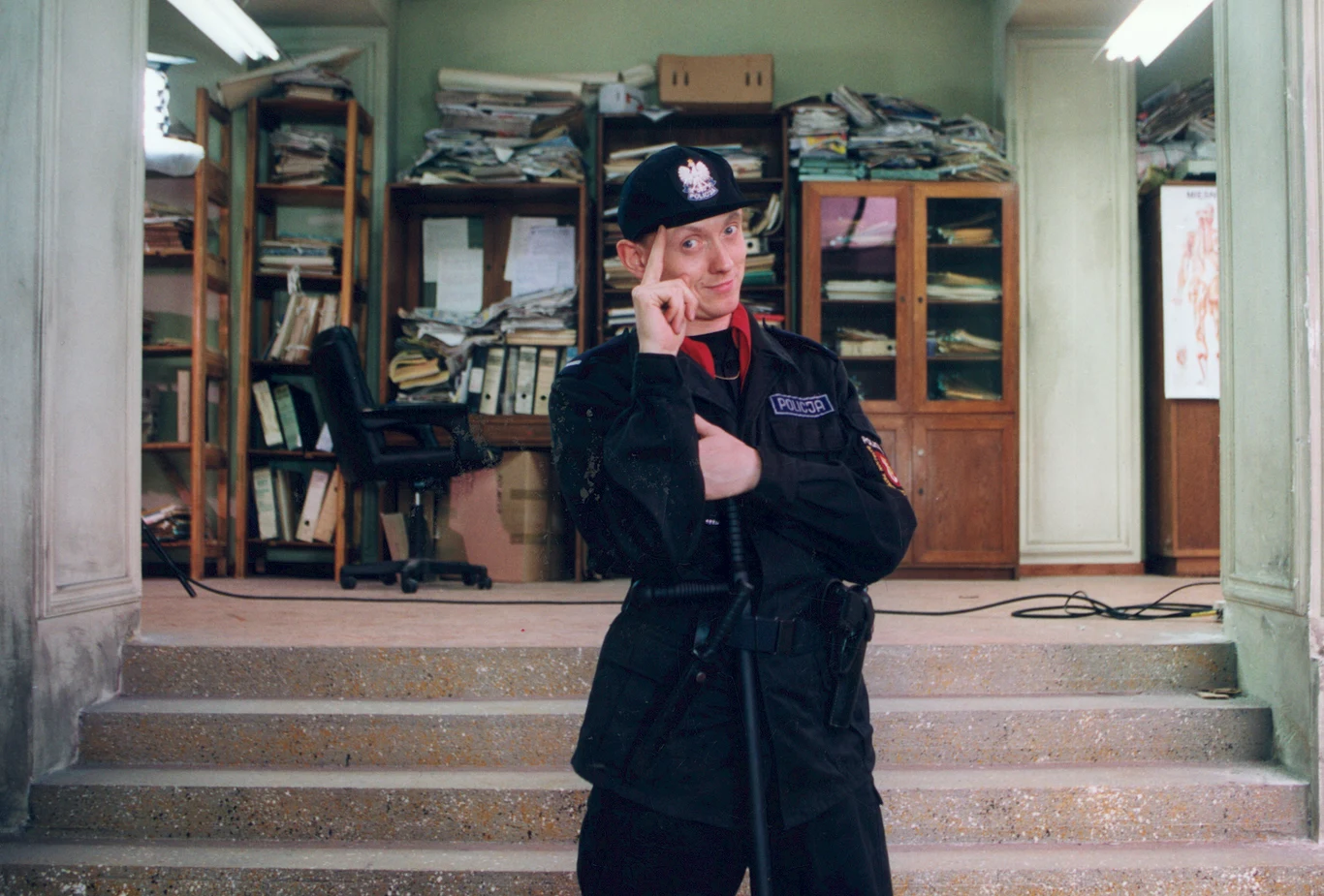 Paweł Burczyk w kultowym "13 posterunku"