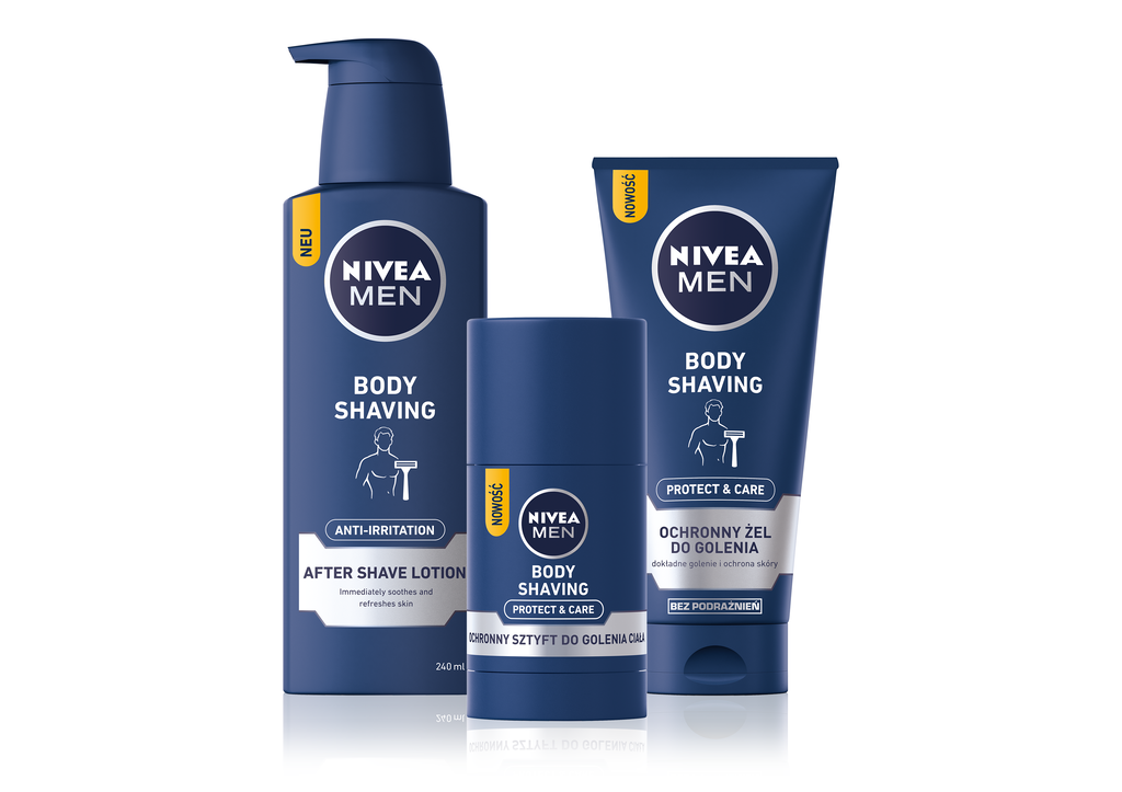 NIVEA MEN Protect & Care Body Shaving