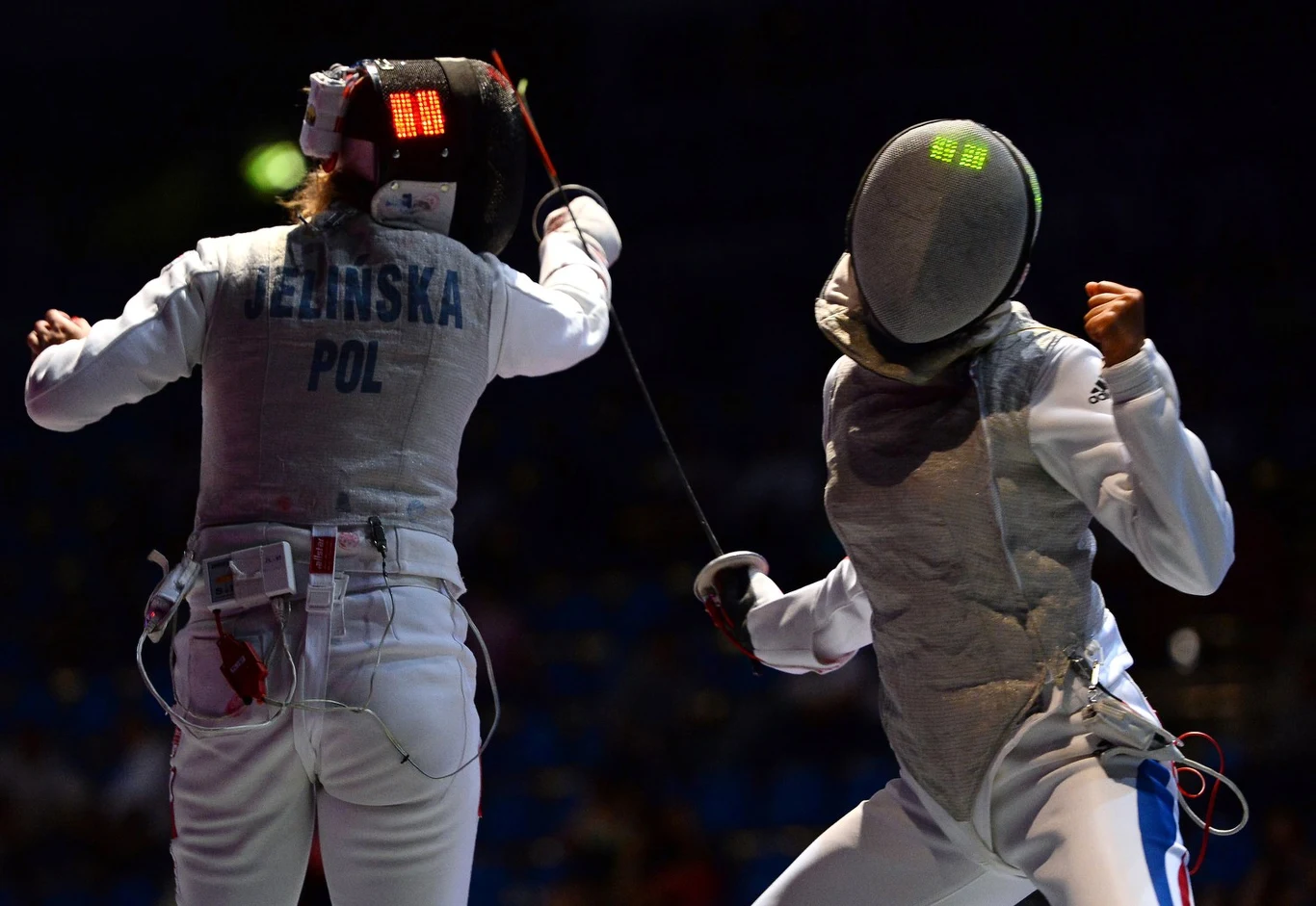 Martyna Jelińska (z lewej)