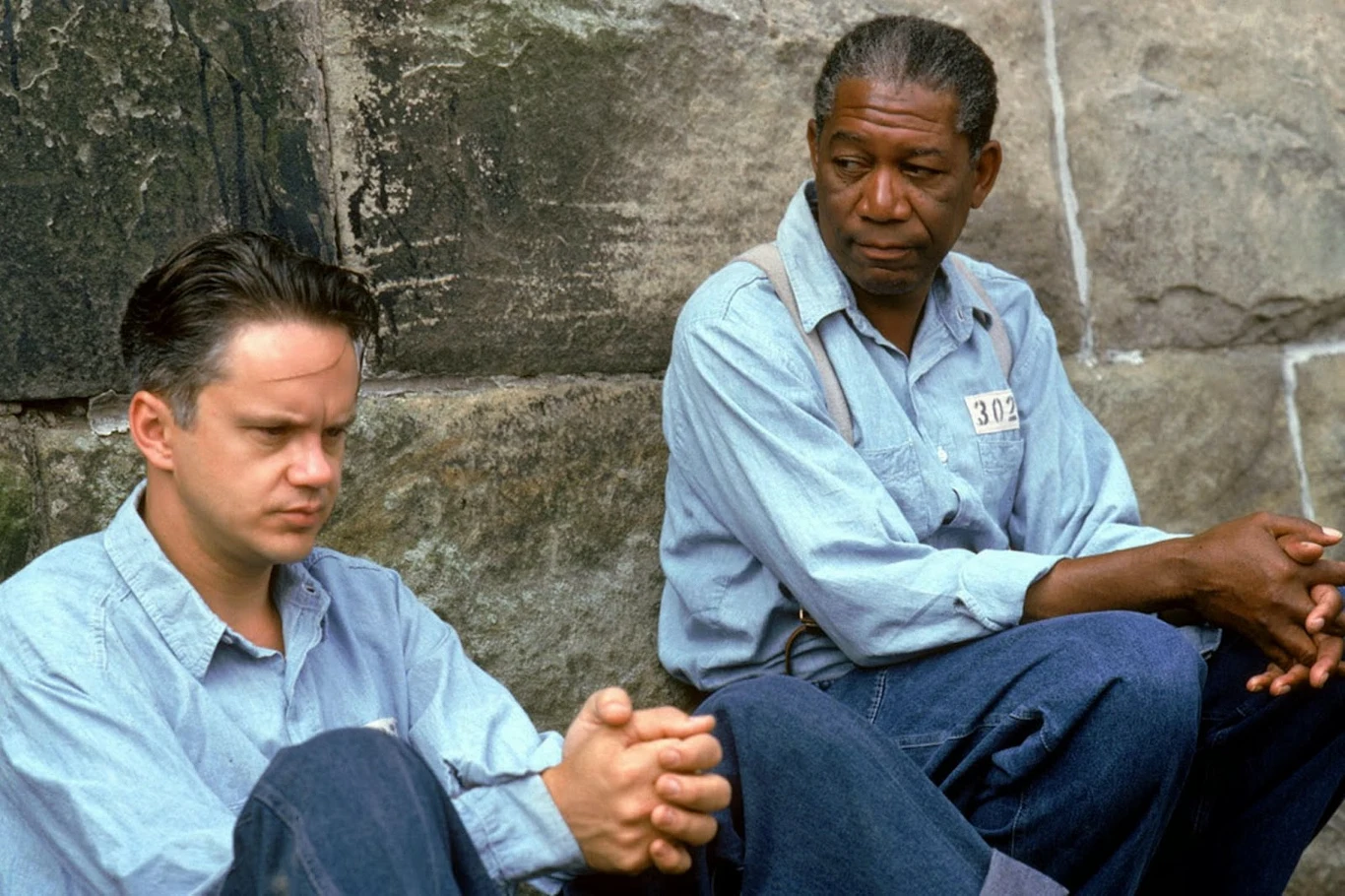 Kadr z filmu "Skazani na Shawshank"
