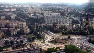 Nowa Huta z lotu ptaka, zdj. ilustracyjne 