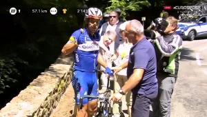 Philippe Gilbert na 16. etapie Tour de France