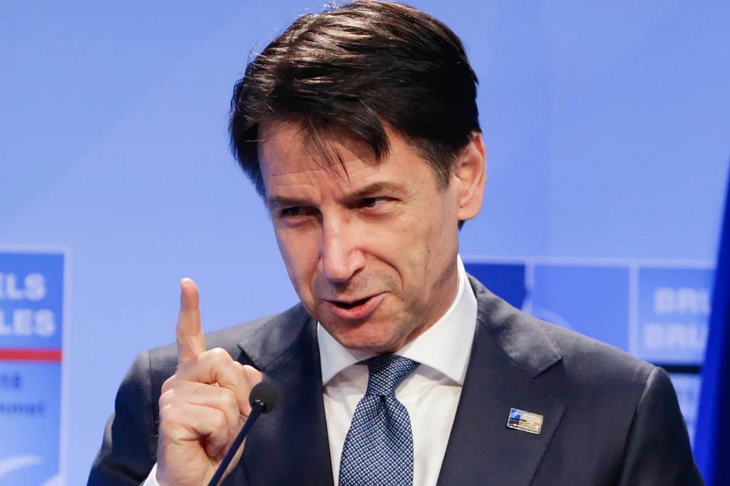 Premier Włoch Giuseppe Conte Premier Włoch Giuseppe Conte