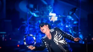 Klaus Meine (Scorpions) na scenie w Łodzi
