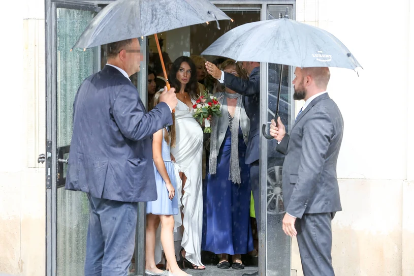 Marta Kaczyńska w dniu ślubu