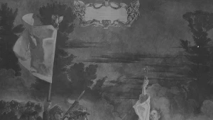 Obraz artysty malarza Jana Henryka Rosena "Śmierć księdza Skorupki"