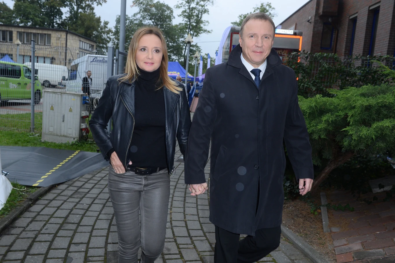 Jacek Kurski i Joanna Klimek