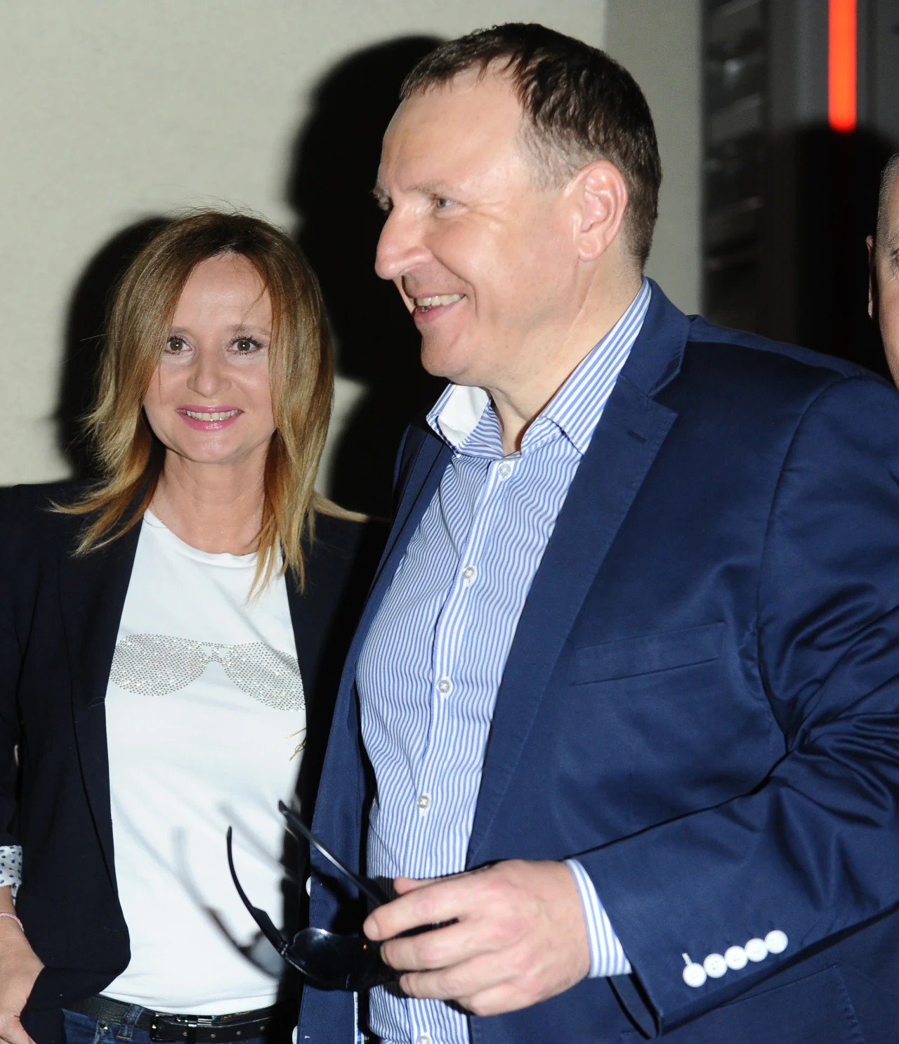 Jacek Kurski i Joanna Klimek Jacek Kurski i Joanna Klimek