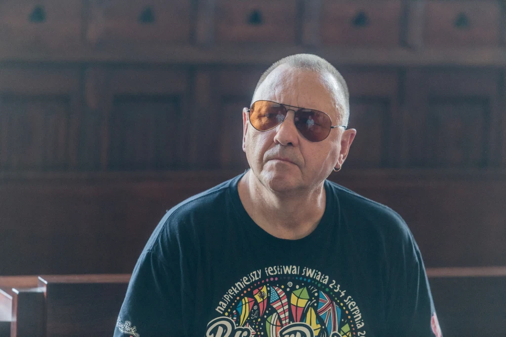 Jerzy Owsiak we wrocławskim sądzie Jerzy Owsiak we wrocławskim sądzie