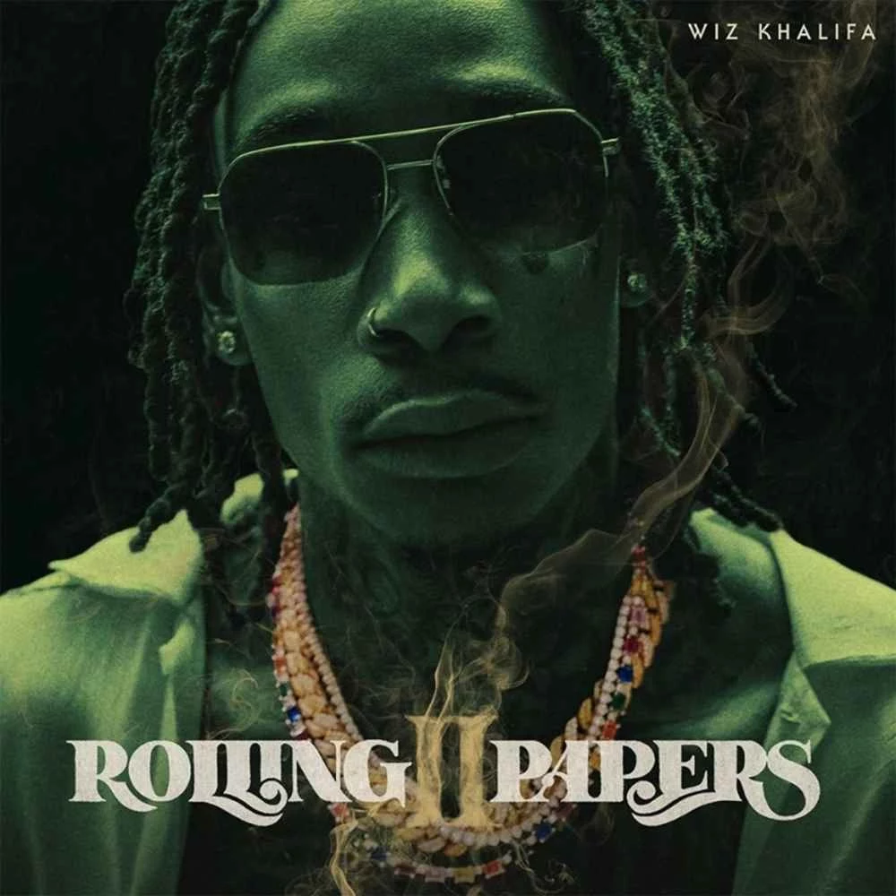 Wiz Khalifa na okładce "Rolling Papers 2"