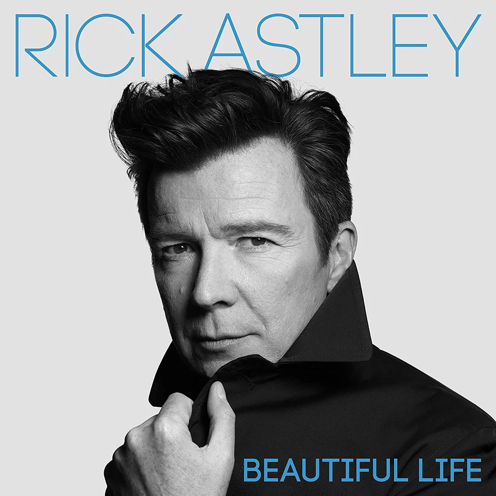 Rick Astley na okładce "Beautiful Life"