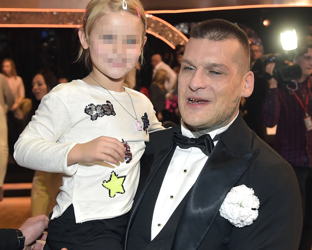 Popek z córką Julką Popek z córką Julką
