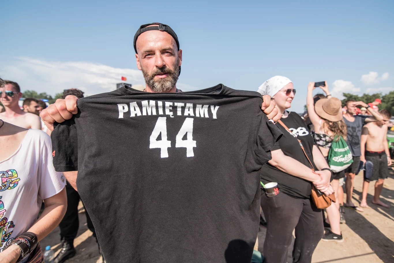 Pol'and'Rock Festival uczcił pamięć Powstania Warszawskiego w Godzinę W