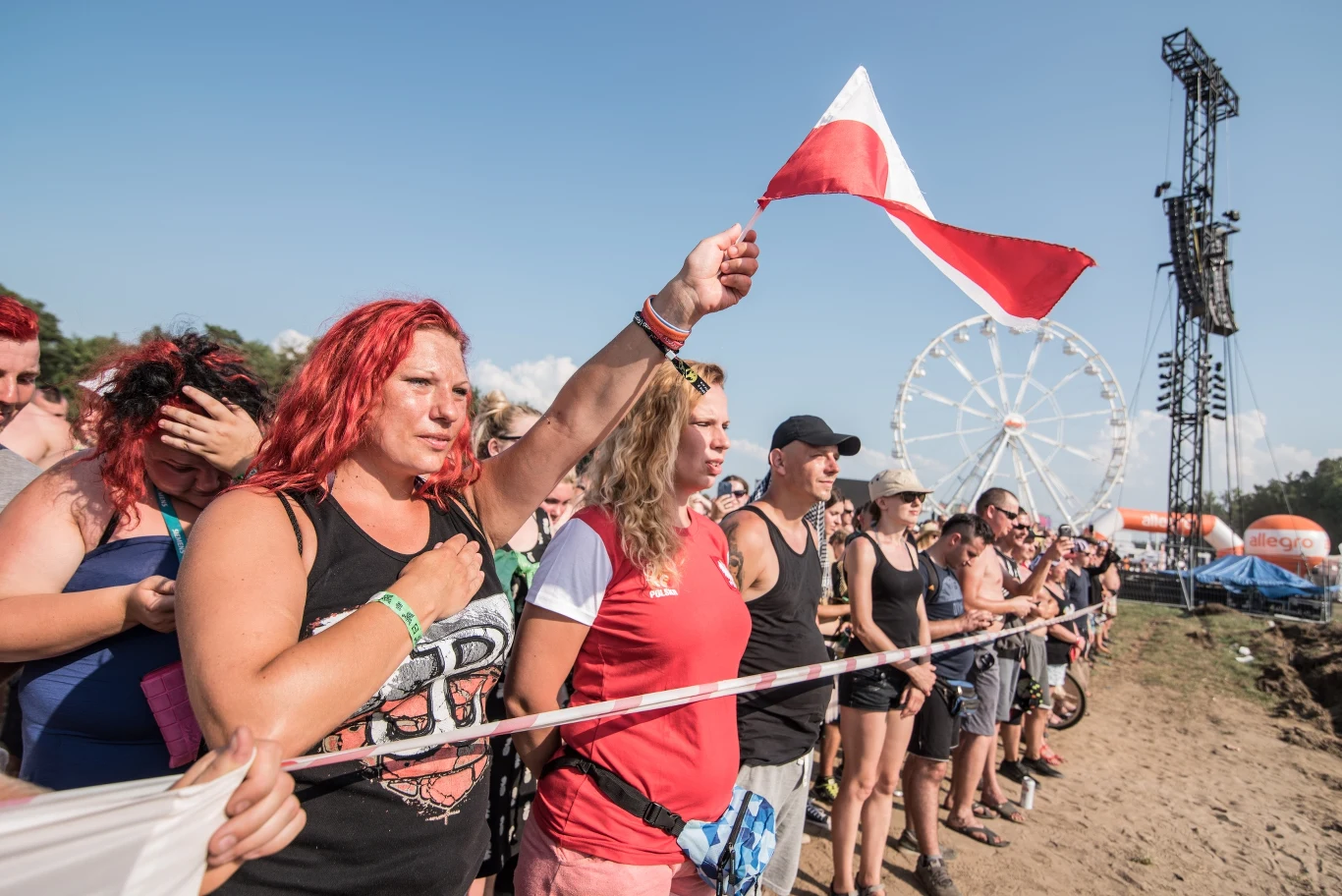 Pol'and'Rock Festival uczcił pamięć Powstania Warszawskiego w Godzinę W