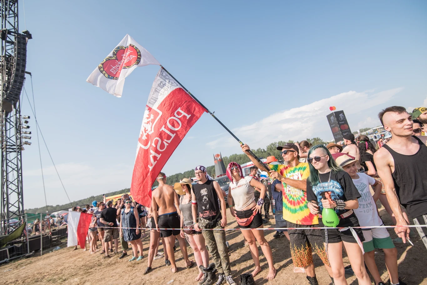 Pol'and'Rock Festival uczcił pamięć Powstania Warszawskiego w Godzinę W