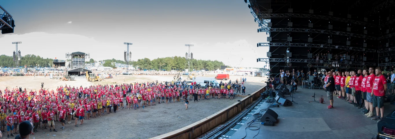 Pol'and'Rock Festival uczcił pamięć Powstania Warszawskiego w Godzinę W