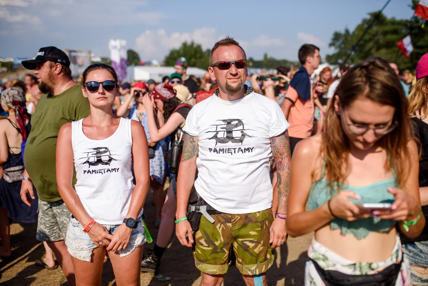 Pol'and'Rock Festival uczcił pamięć Powstania Warszawskiego w Godzinę W