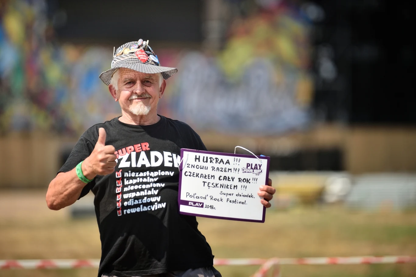 Zobacz kolorowych uczestników Pol'and'Rock Festival 2018 Zobacz kolorowych uczestników Pol'and'Rock Festival 2018