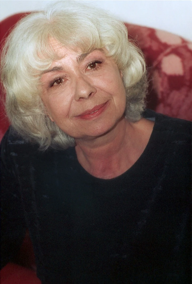 Lidia Korsakówna w swoim domu w 2000 roku 