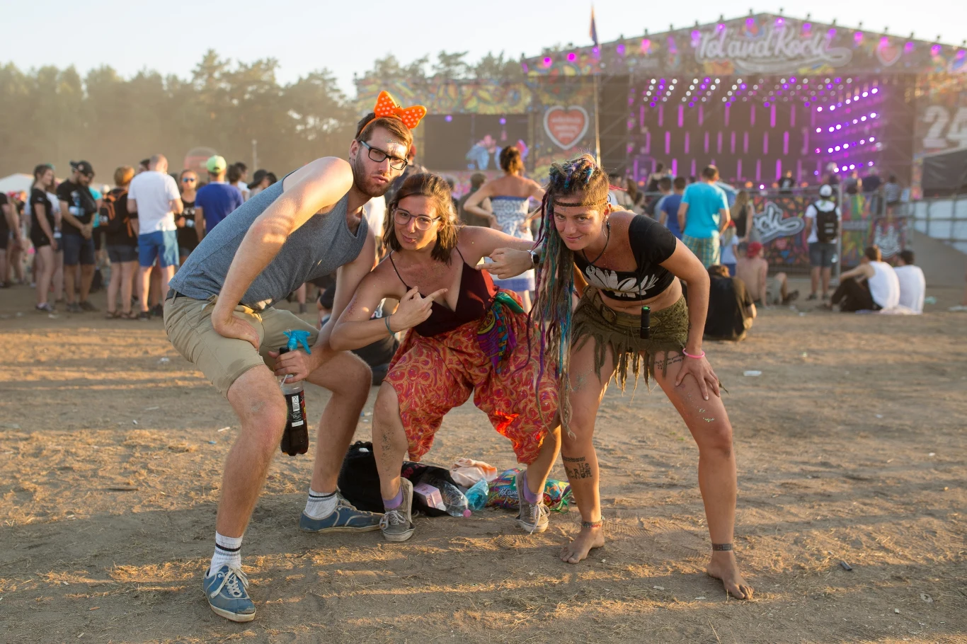 Zobacz zdjęcia kolorowych uczestników Pol'and'Rock Festival (3 sierpnia 2018 r.)