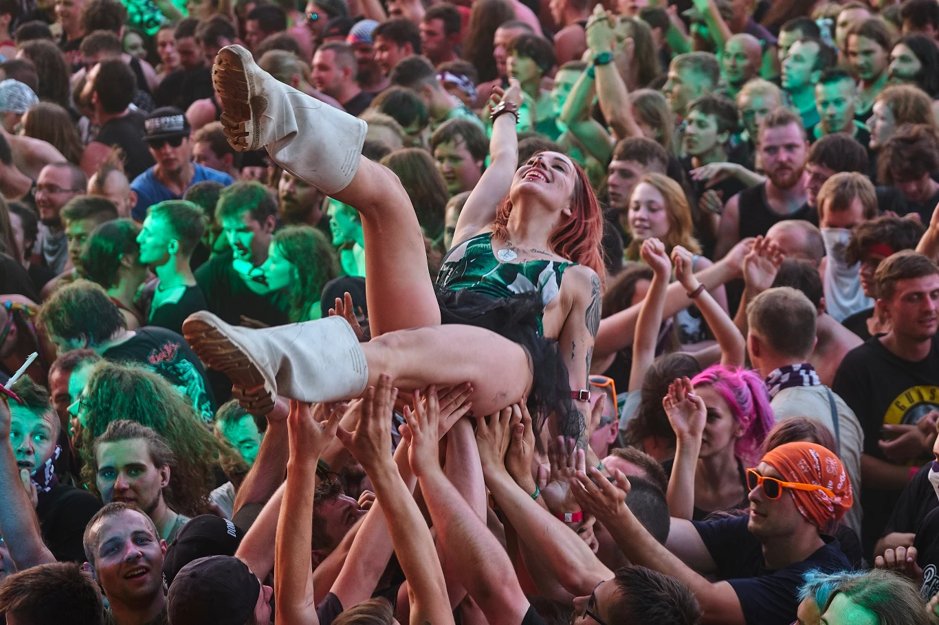 Zobacz zdjęcia kolorowych uczestników Pol'and'Rock Festival (3 sierpnia 2018 r.)