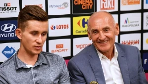 Michał Kwiatkowski (z lewej) i Czesław Lang, dyrektor TdP