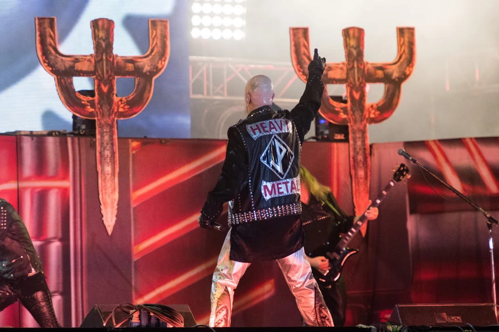 Rob Halford (Judas Priest) na scenie Pol'and'Rock Festival 2018