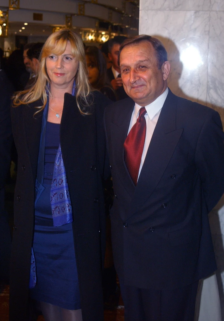 Kazimierz Kaczor z żoną