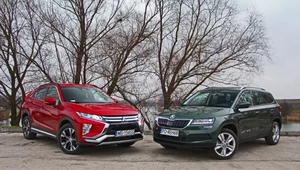 Skoda Karoq i Mitsubishi Eclipse Cross – pojedynek modnych nowości