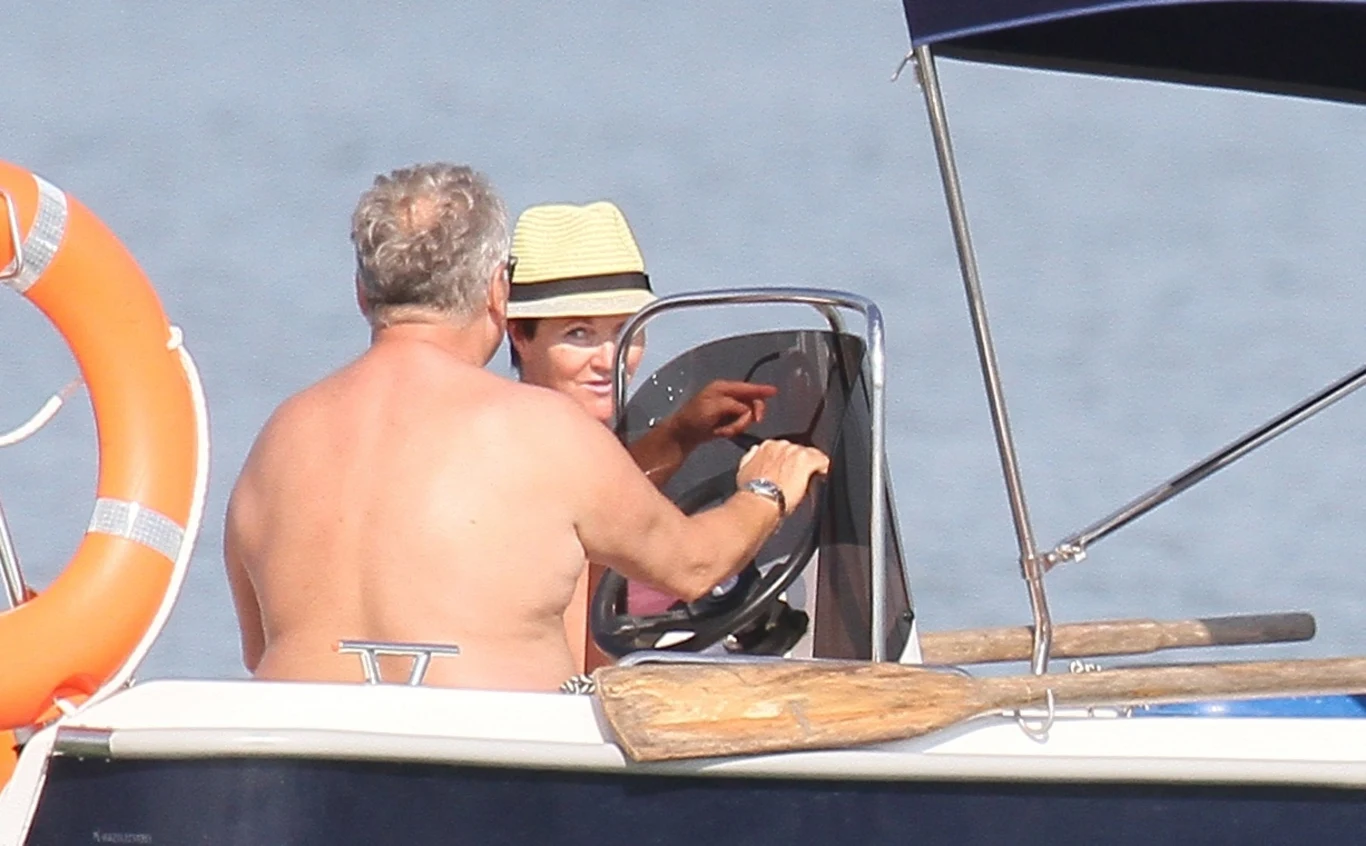 Aleksander Kwaśniewski z żoną Jolantą