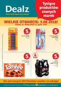 Gazetka promocyjna Dealz - Wielkie otwarcie - Oława - ważna do 15-08-2018