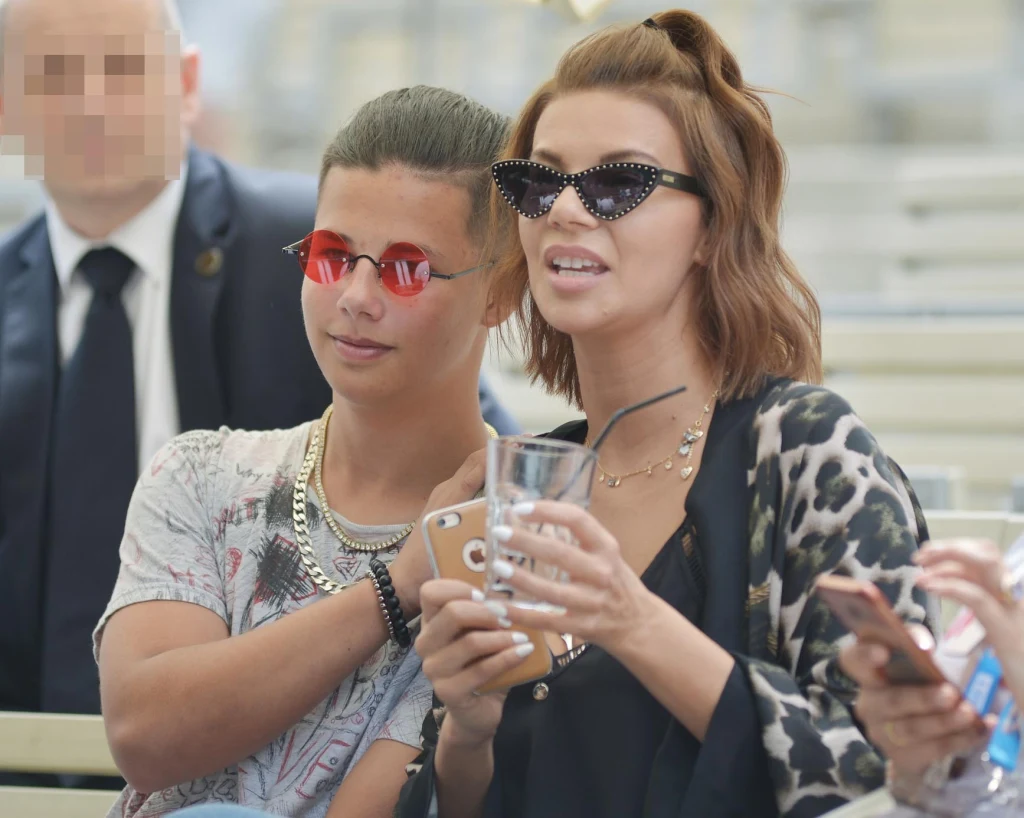 Edyta Górniak z synem Allanem