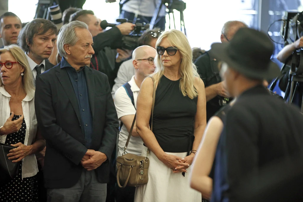 Grażyna Torbicka z mężem Adamem, fot. Mieszko Piętka, Jordan Krzemiński