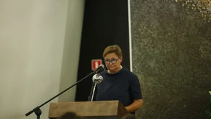 Magdalena Środa na pogrzebie Kory