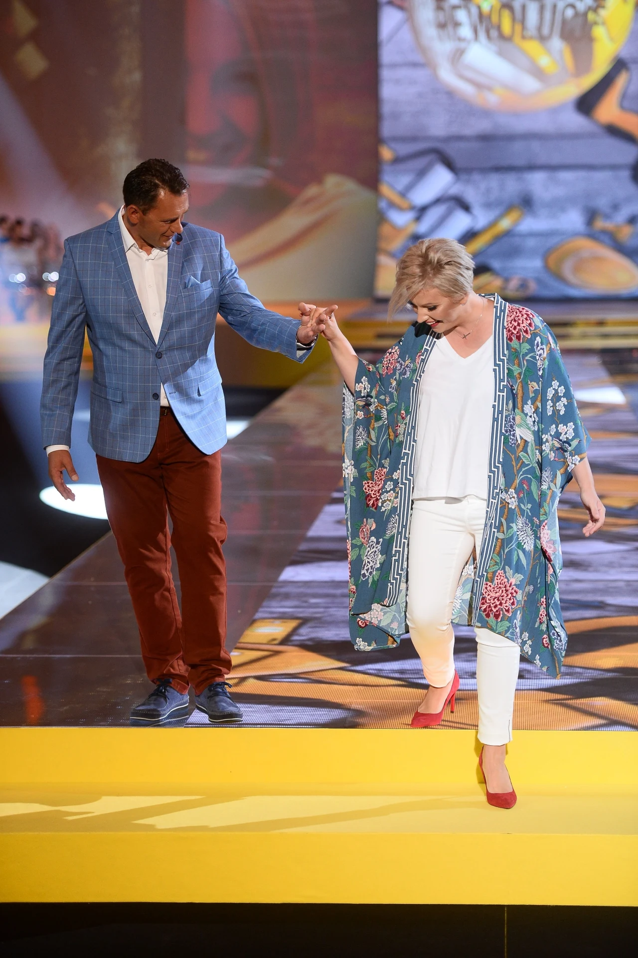 Dorota Szelągowska na prezentacji ramówki TVN