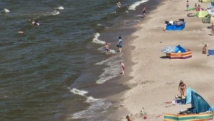  Zamknięto kąpielisko w Gdyni. Ktoś wlał mazut do kanału deszczowego