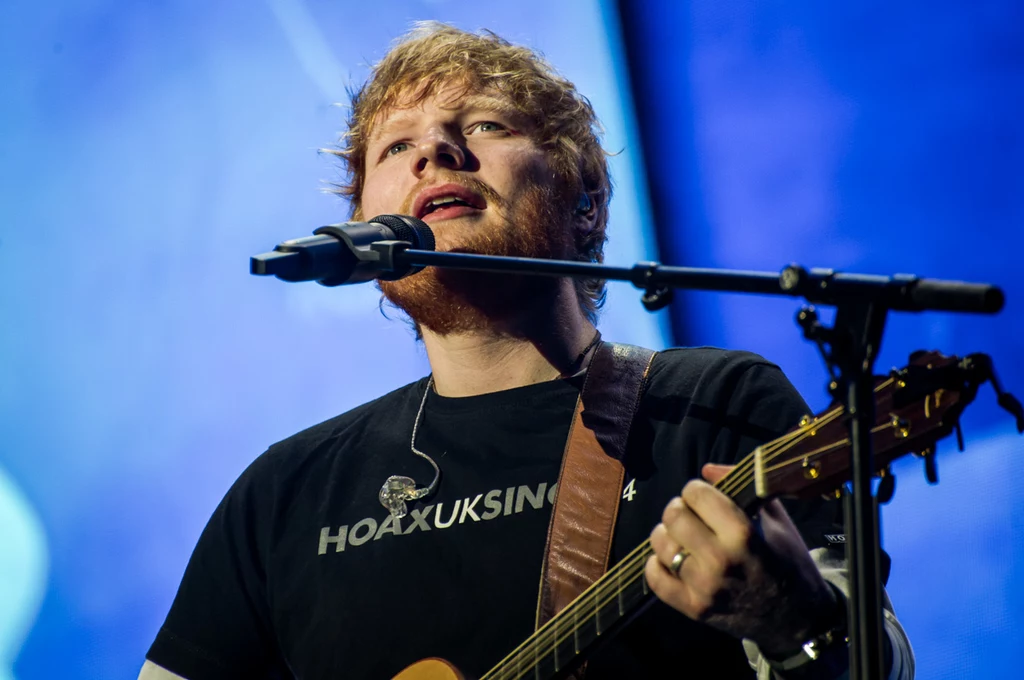 Ed Sheeran w Warszawie rozgrzał publiczność do czerwoności