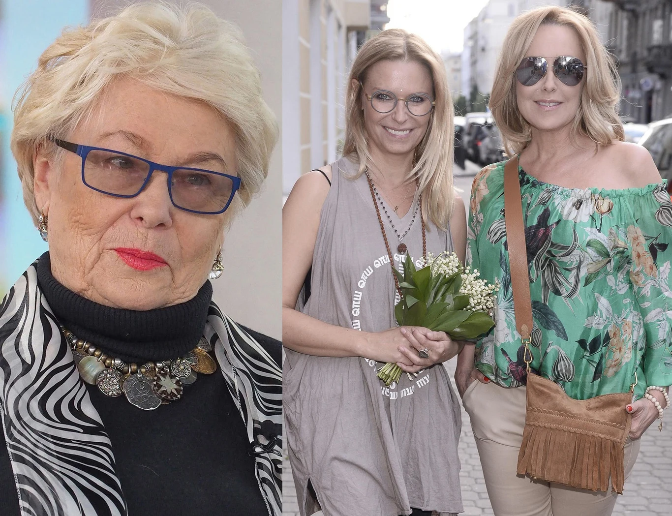 Adrianna Godlewska, Paulina Młynarska i Agata Młynarska Adrianna Godlewska, Paulina Młynarska i Agata Młynarska