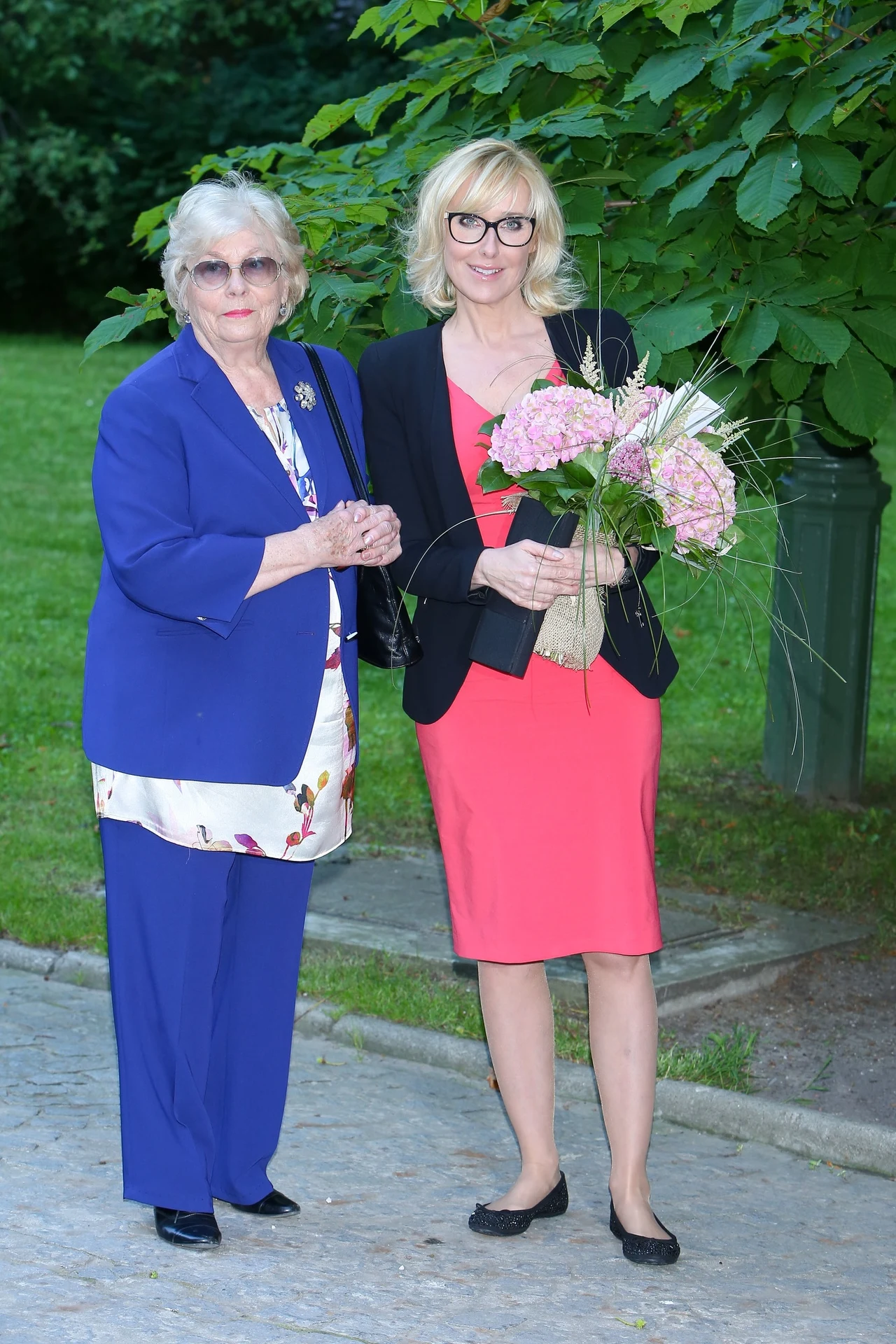 Adrianna Godlewska z córką Agatą Młynarską Adrianna Godlewska z córką Agatą Młynarską