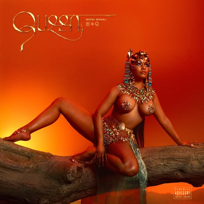 Nicki Minaj na okładce płyty "Queen"