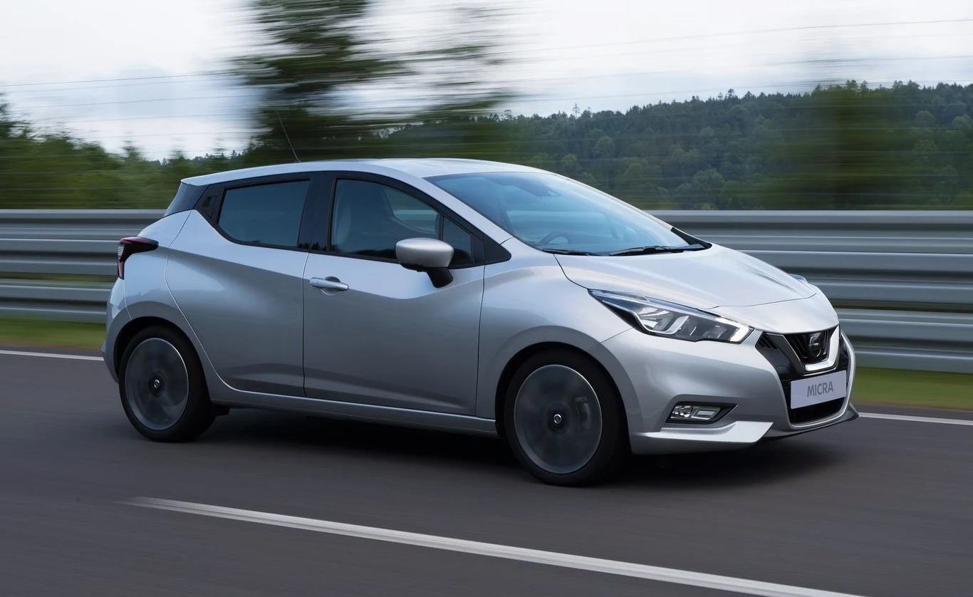 Częściowe zmiany Nissan przeprowadził już w gamie Micry