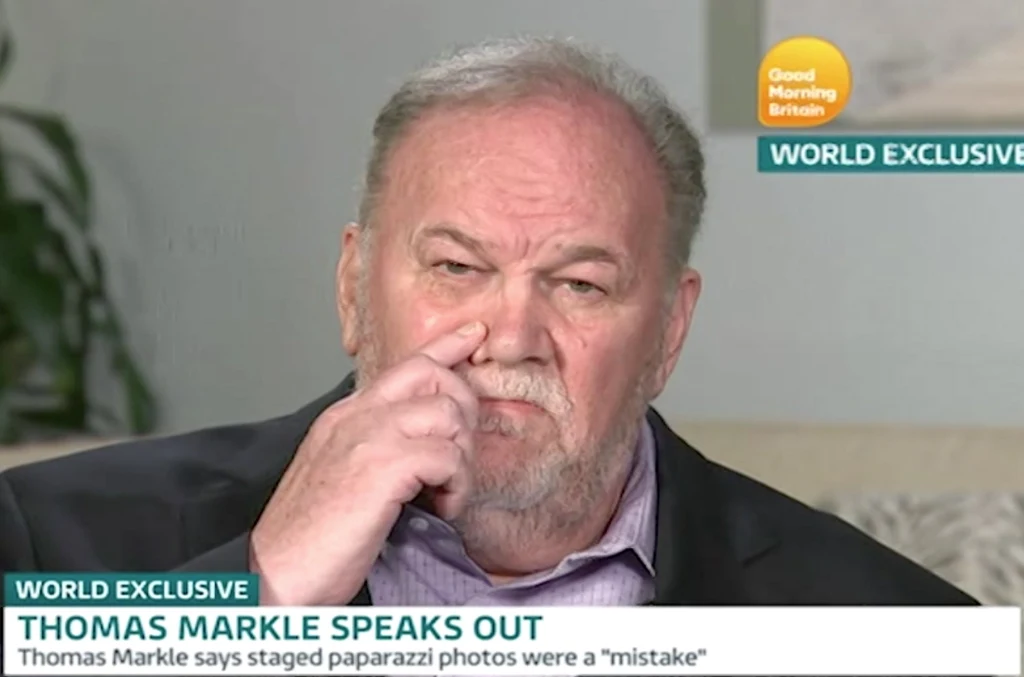 Thomas Markle, ojciec Meghan