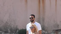 Pamela Anderson z chłopakiem w Saint Tropez