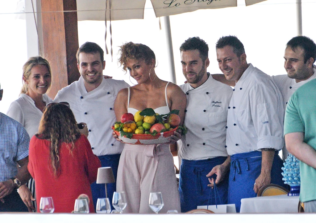 Jennifer Lopez na Capri
