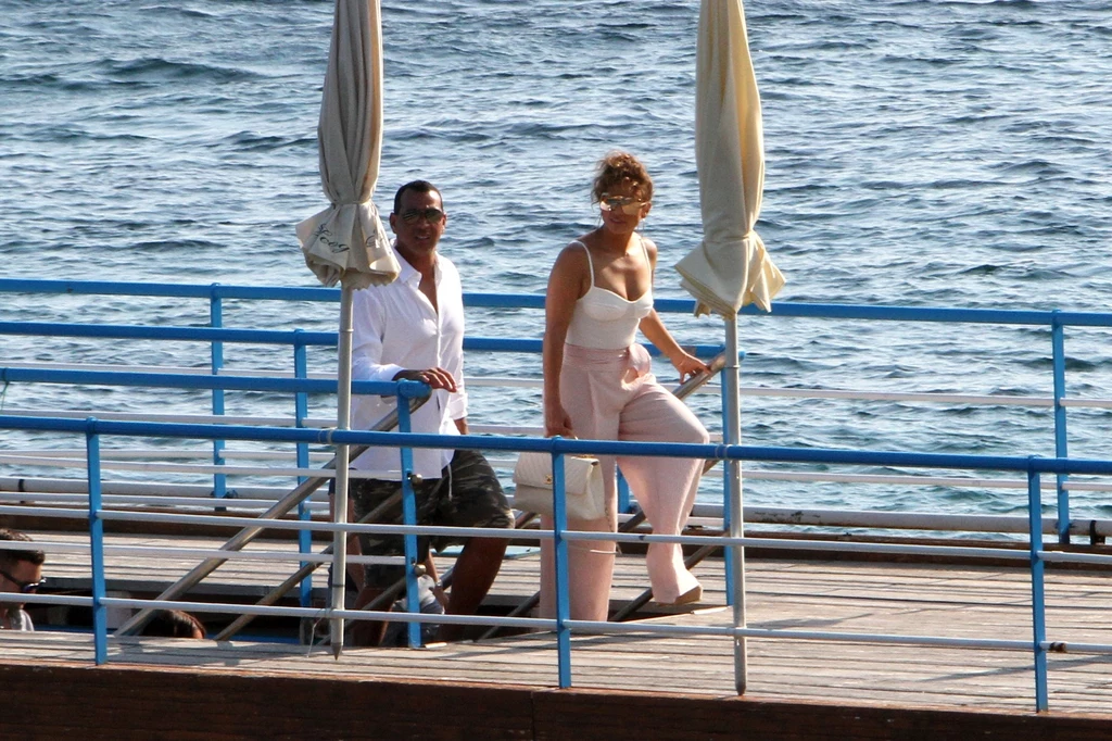 Jennifer Lopez na Capri